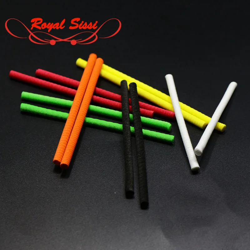 Royal Sissi 6 opcjonalnych kolorów pianki do wiązania much miękkie słupki spadochronowe 10 sztuk / opakowanie 3 mm piankowy cylinder pływający materiał wiązałkowy z pianki EVA