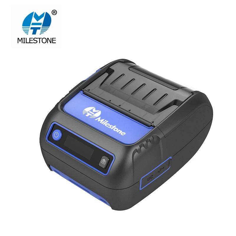 

Milestone Label Receipt Impresora Portátil Thermal Printer 58mm Mobile Printer Portabel Mini Bluetooth принтер Android IOS Heat