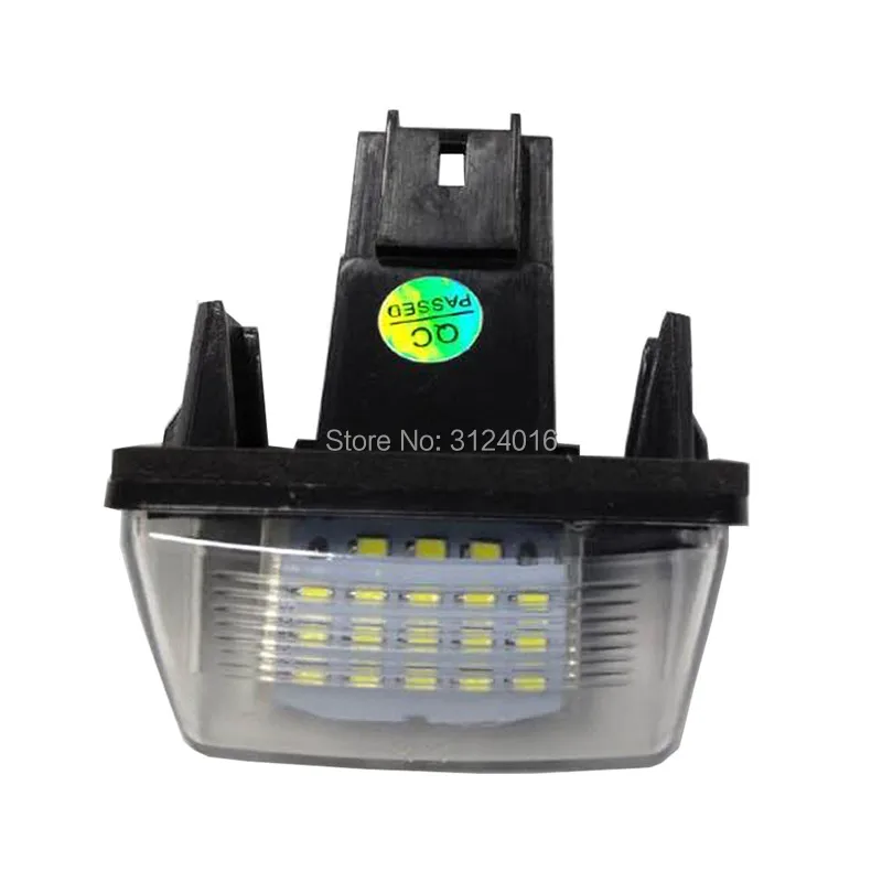 dahosun Led License Lamp for Citroen C3 C4 C5 Berlingo Saxo Xsara Picasso for Peugeot 206 207 306 307 308 406 407 5008