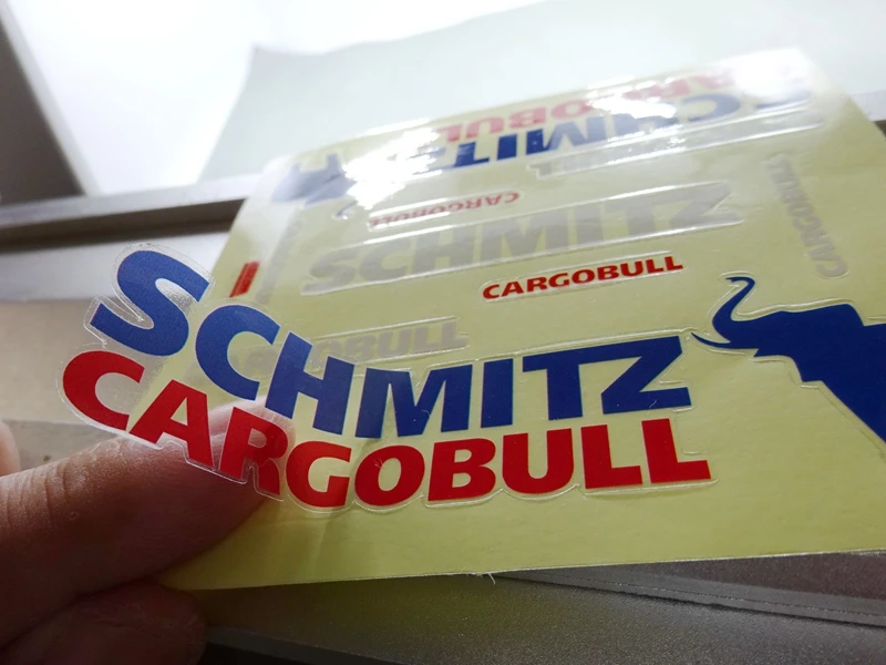 bucket SCHMITZ sitcker For 1/14 Scale TAMIYA Tractor Trailer MAN TGX 56350 56325 56329 56346 3348 leisu BENZ Dump Truck HOBBY #1