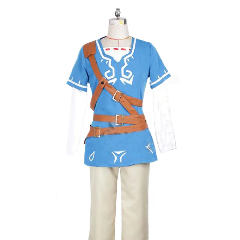 2017 Breath of the Wild Link Cosplay Costume