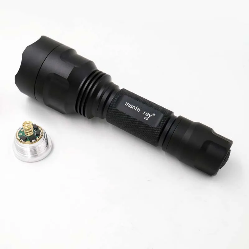 C8 XP-L HI V3 led flashlight aluminum hunting XPL AMC7135 waterproof torch light powerful camping lanterna use 18650 battery