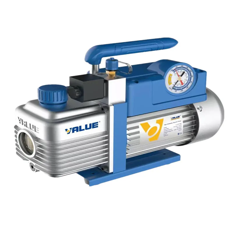 Dois Estágios Refrigerante Bomba de Vácuo ar Condicionado Bomba Bombeamento do Filtro para R410a R407c R134a R12 R22 V-i240sv Novo