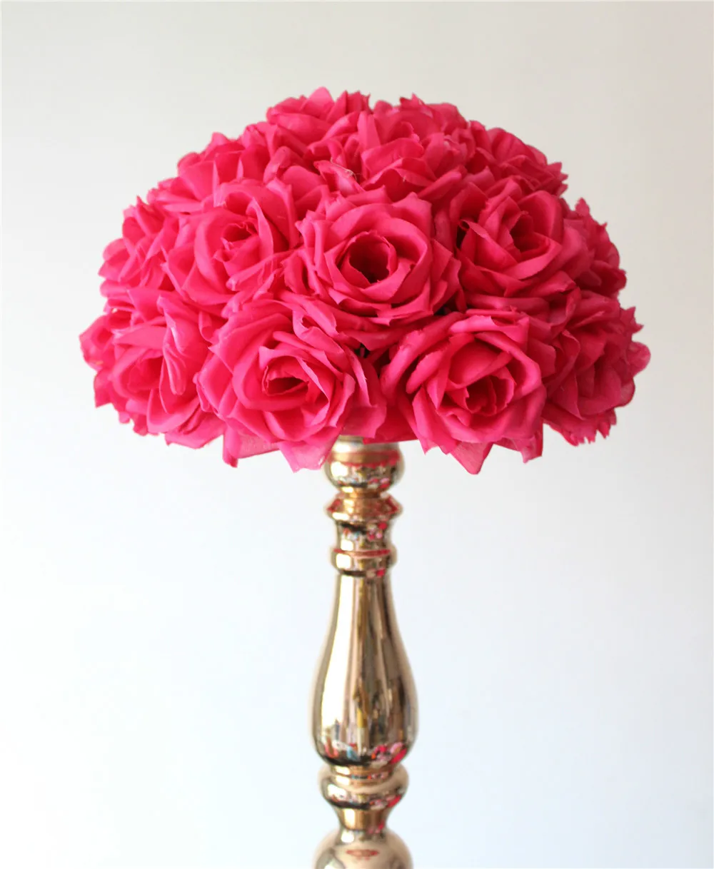 SPR EMS Free shipping 40CM 4pcs/lot  wedding kissing flower ball bride holding flower party/home decoration flower