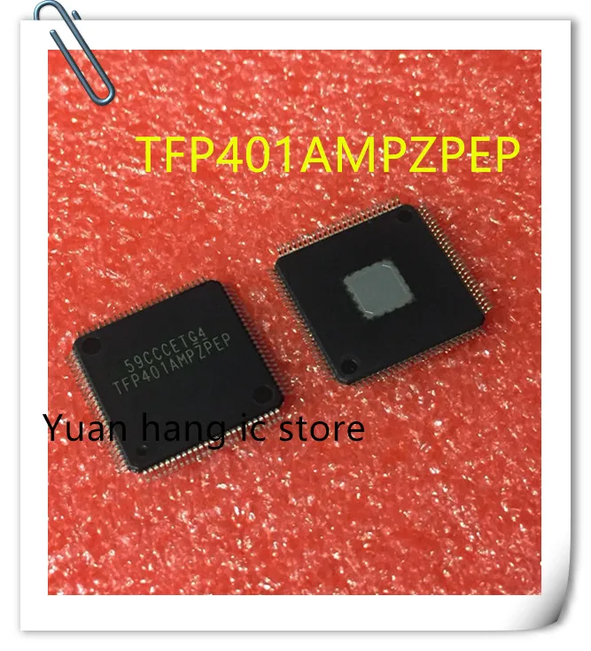 1pcs New original TFP401AMPZPEP TFP401AMPZ HTQFP100 3.6V DVI TFP401 IC