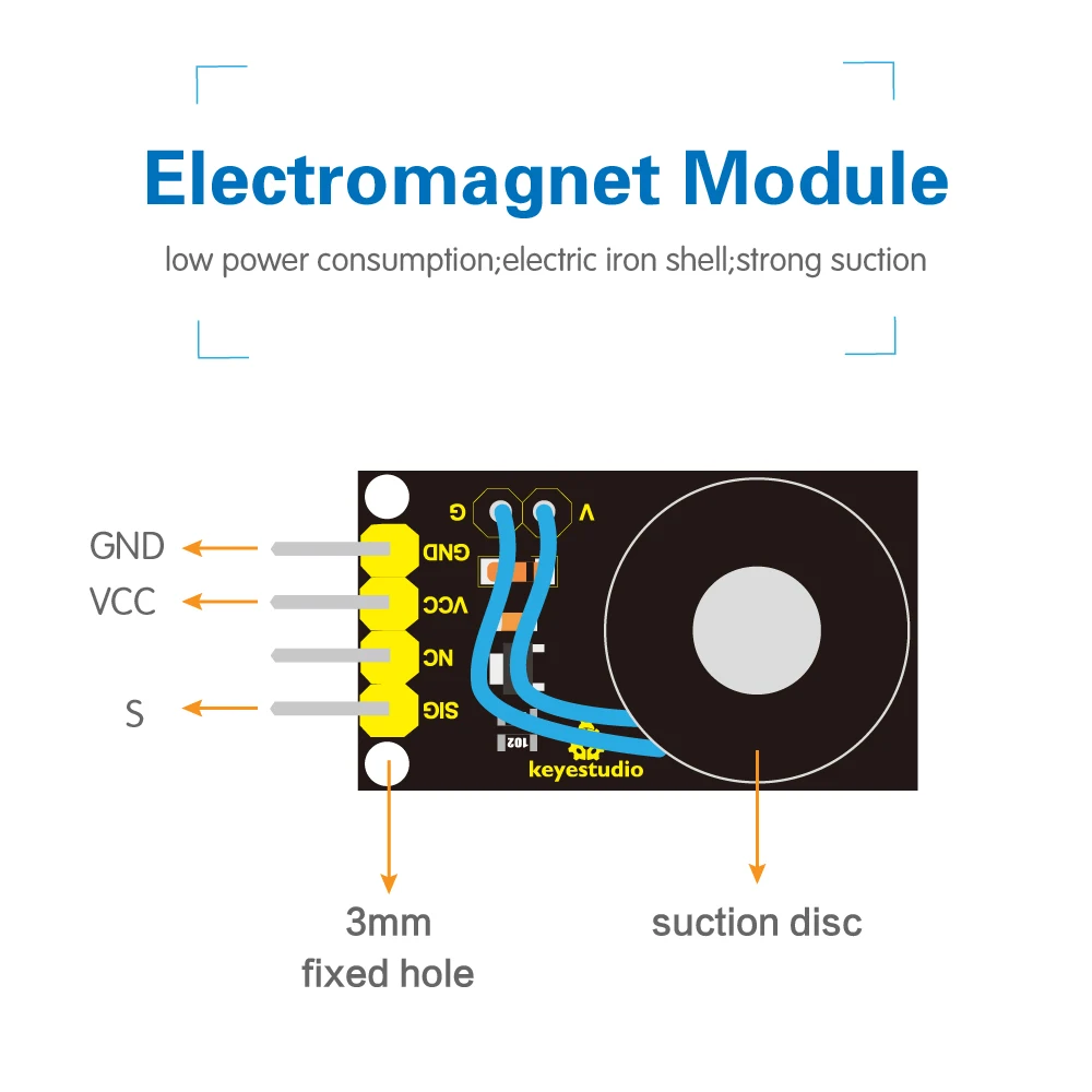 NEW! Keyestudio Electromagnet Module For Arduino DIY Projects