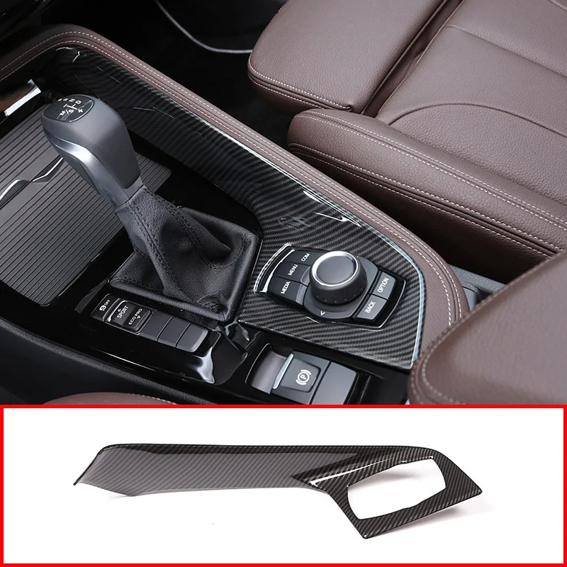 

Для BMW X1 F48 2016-2021 автомобильные аксессуары из углеродного волокна ABS Автомобильная Центральная панель управления мультимедиа для BMW X2 F47 2018-2021...