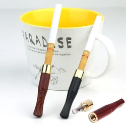 Smoking Pipe Bit Straight Filter Wooden Polish Smoke 6mm/8mm Cigarette Holder