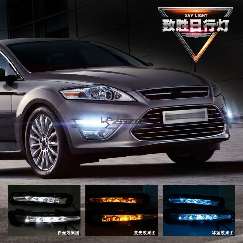 Supper Brightly White LED Say Driving Light For Ford Mondeo 2011-2013 Z2AF062