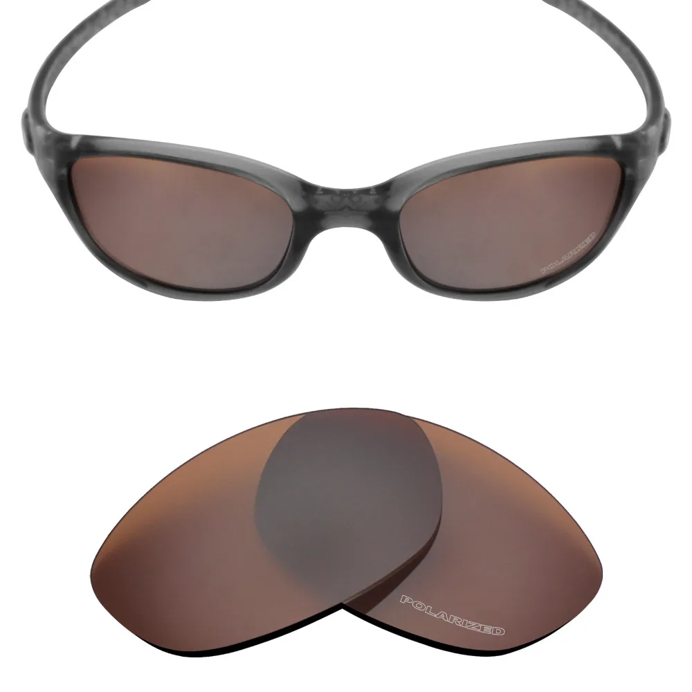 

SNARK POLARIZED Resist SeaWater Replacement Lenses for Oakley Fives 2.0 Sunglasses Bronze Brown