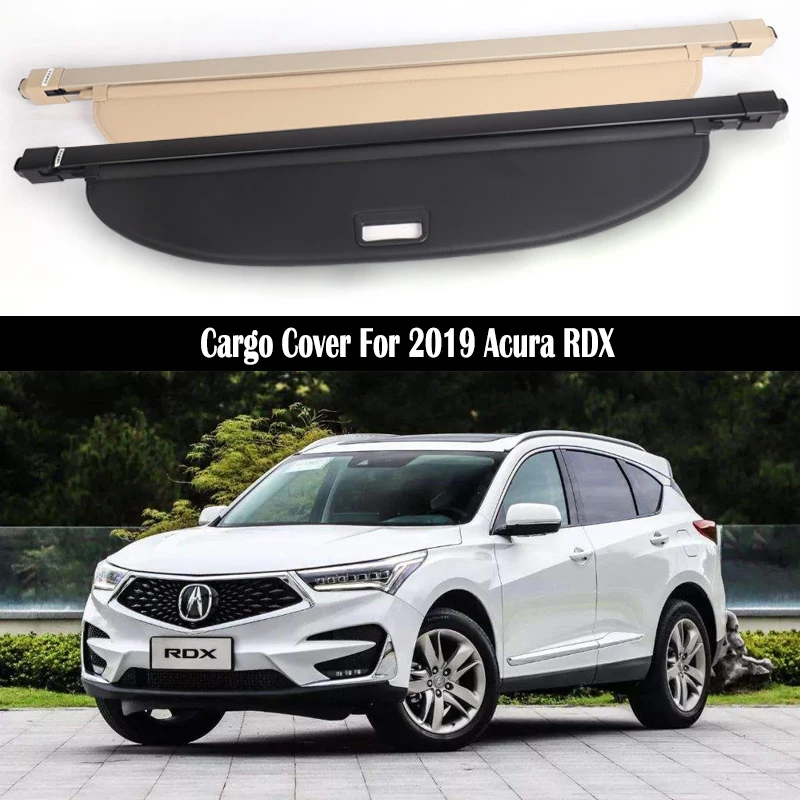 Rear Cargo Cover For Acura RDX 2018 2019 privacy Trunk Screen Security Shield shade Auto Accessories