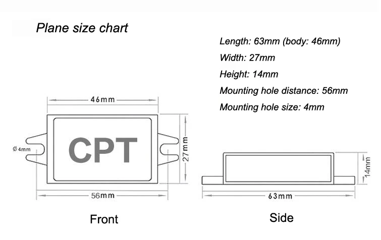 DC-DC понижающий модуль от 12 В до 5 В, 3 А, двойной USB-преобразователь питания, понижающий модуль для зарядки телефона в автомобиле