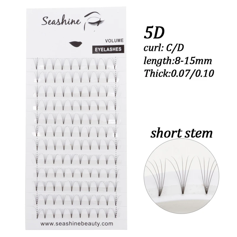 

Seashine Beauty eye lashes 2D-6d Premade Fans False Eyelashes Eyelash Extension Supplies Pre Fanned Volume Lash Extension