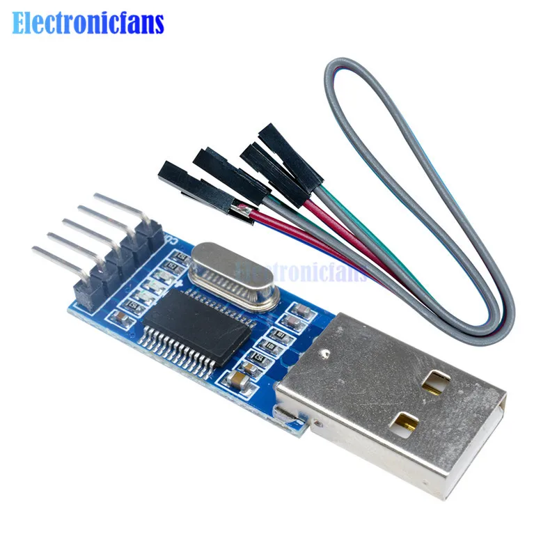 1Set Standard USB To RS232 TTL Converter Adapter PL2303 PL2303HXA Download Board Module 4Pin Cable for Arduino