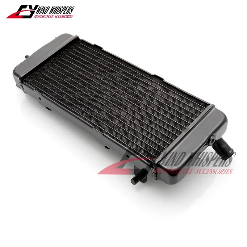 Motorcycle Aluminum Black Cooler Cooling Radiator For Honda VLX Steed 400 600