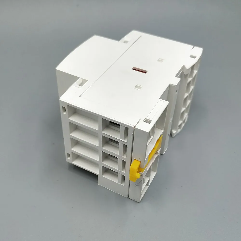 TOCT1 4P 63A 220V/230V 50/60HZ Din rail Household ac Modular contactor with Manual Control Switch 4NO or 2NO 2NC or 4NC