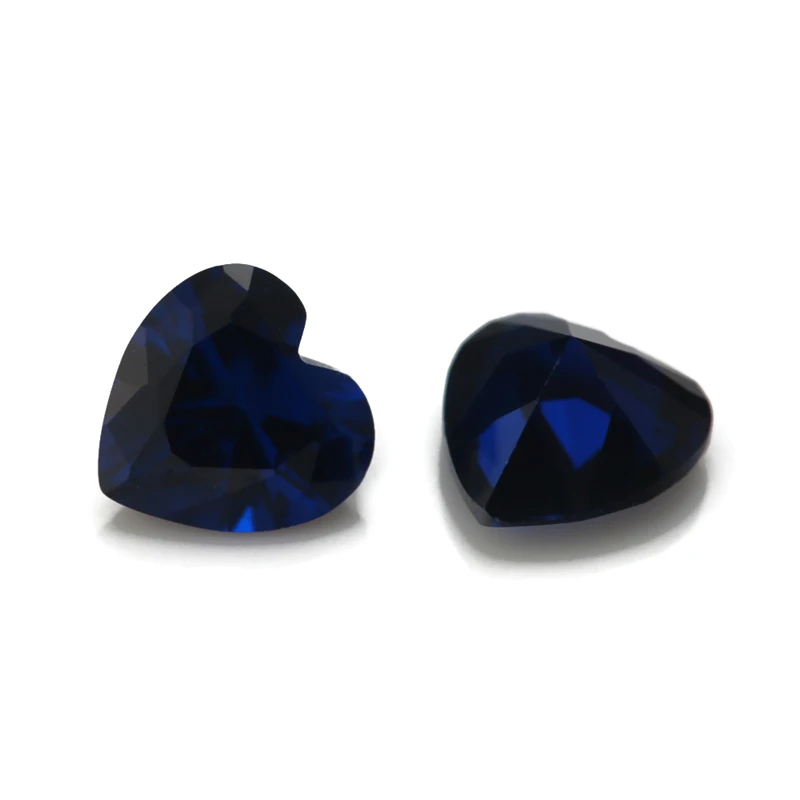 Synthetische Spinellsteine im Blauherz-Schliff, 3x3mm bis 10x10mm, lose Edelsteine 106 # 109 # 112 # 113 # 114 # 120 # Farbe für Schmuckherstellung – Detail 12