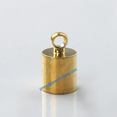 

Jewelry findings Metal End caps for laether cord; crimp end cap; chain end caps 6*10mm 2000pcs