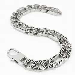 316L Stainless steel 13 Length Cool Mens Bracelet Chain 5A021