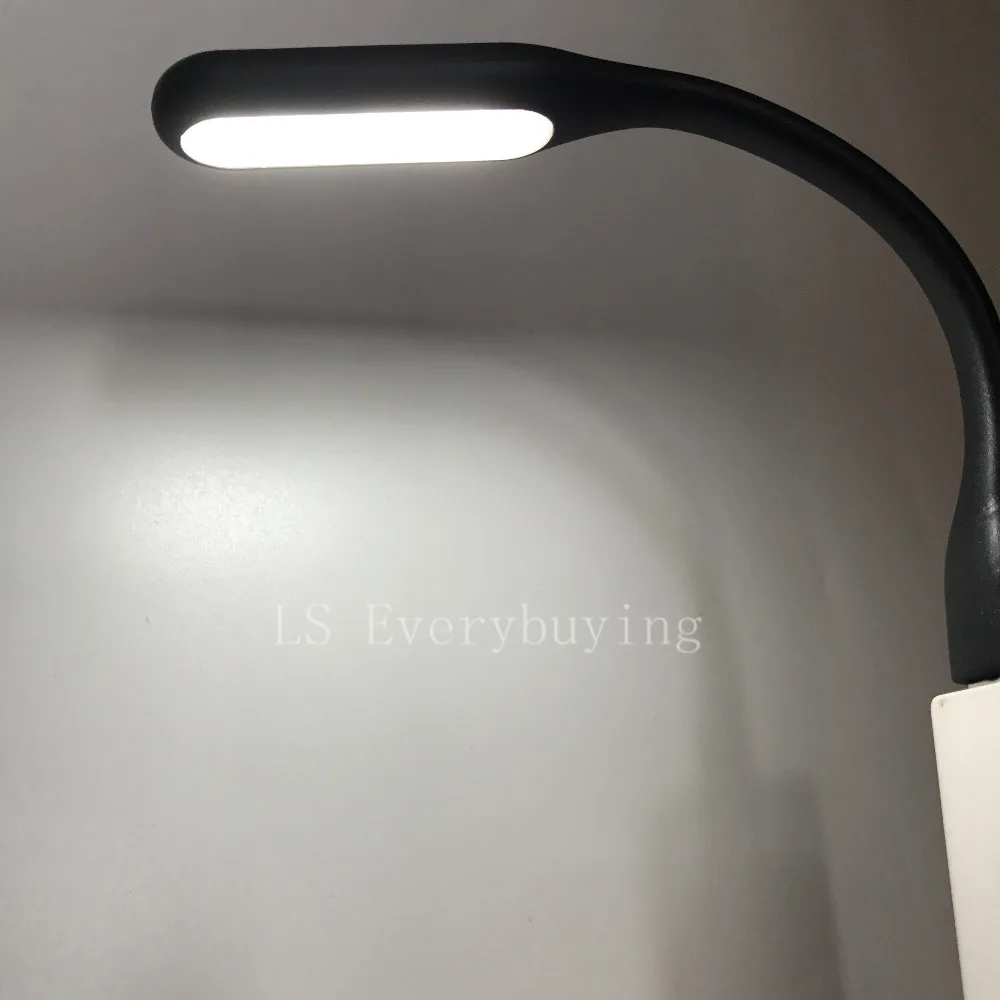 Mini Flexible USB Table Lamp 5V Gadgets Portable Function For Power Bank PC Laptop Notebook USB Reading Light Camping White