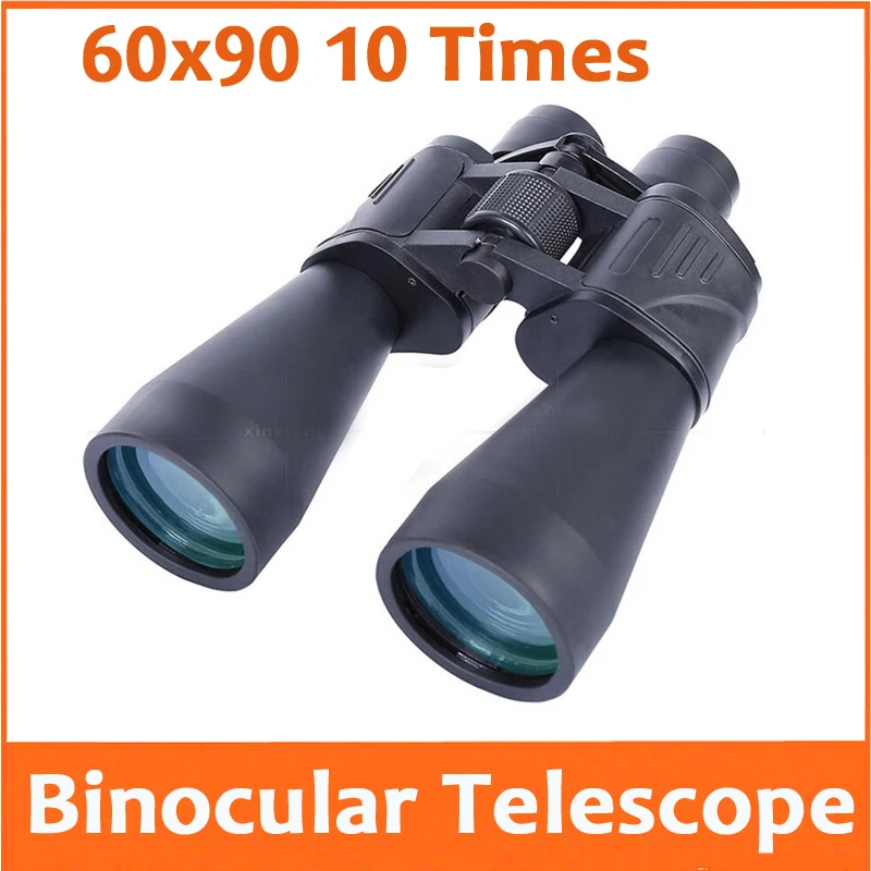 10X 60mm Big Lens Zoom Adjustable Outdoor Travel Concert Birdwatching Camping Telescope Binocular Birthday Gift for Husband