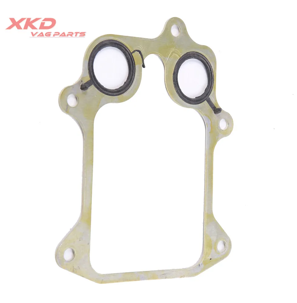 EA111 Crankshaft Oil Cooler Seal Gasket Fit For VW Beetle CC Golf Jetta Tiguan EOS 03C 115 111E/D 1.4T  CAXA CAVD CTHD