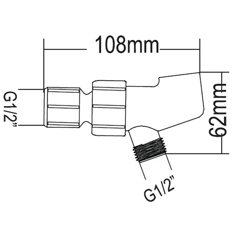 New Hot ABS Pplating American Three-way Socket  Arm Shelf Shower Bracket Wall Seat With Water Separator Shower Slide Bars