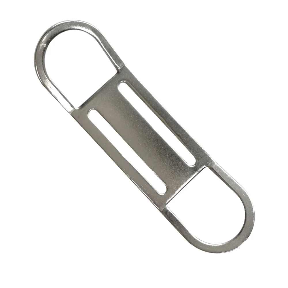 Cursore in tessuto di fissaggio per cintura pesi con montaggio laterale per immersioni subacquee con doppio anello a D Accessorio per cintura per