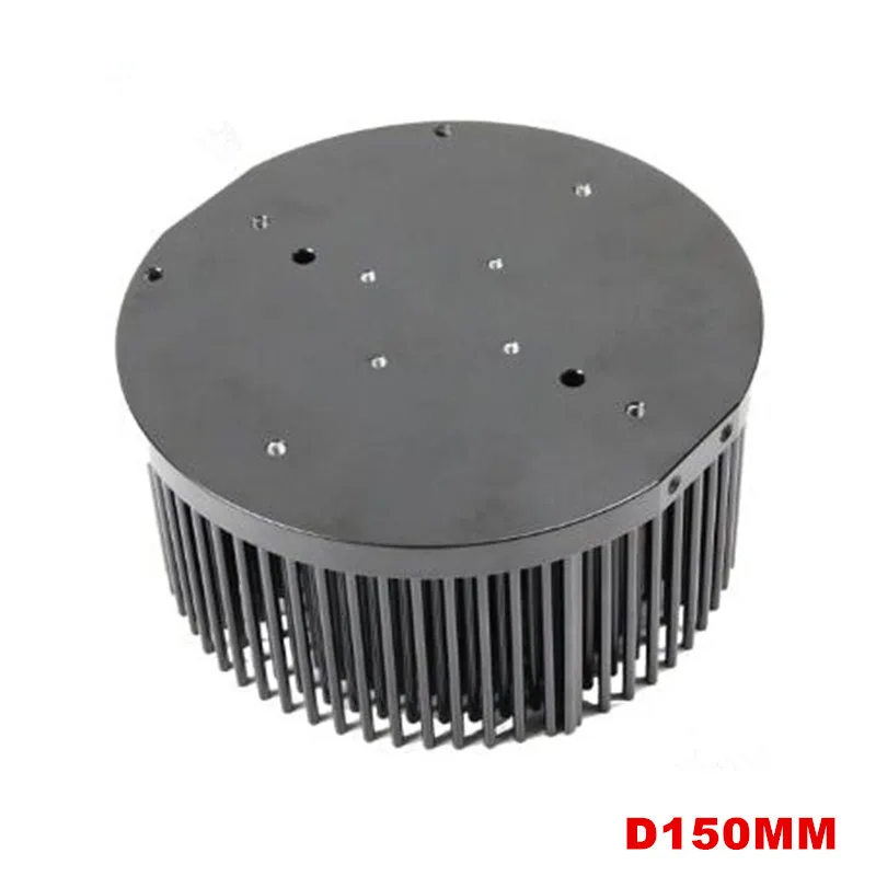 150mm aluminum Pre-drilled pin fin LED heat sink for COB CREE CXB3590 Bridgelux Vero29 gen7 Citizen clu048 1212 led grow lights