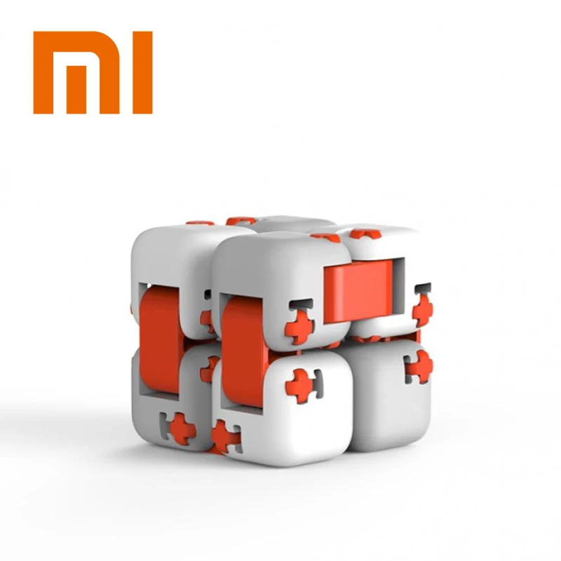 Original XiaoMi building Blocks Unlimited Flippable Finger Spinner For Kids Safety Portable Builder Smart Mijia Mi Mini Toys