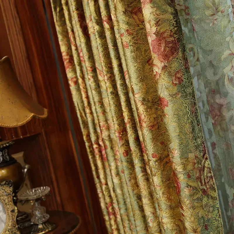 luxury curtain for window curtain Splendid Wow tenda finestra valance Curtains For Living Room rideau Hotel Drapery with valance