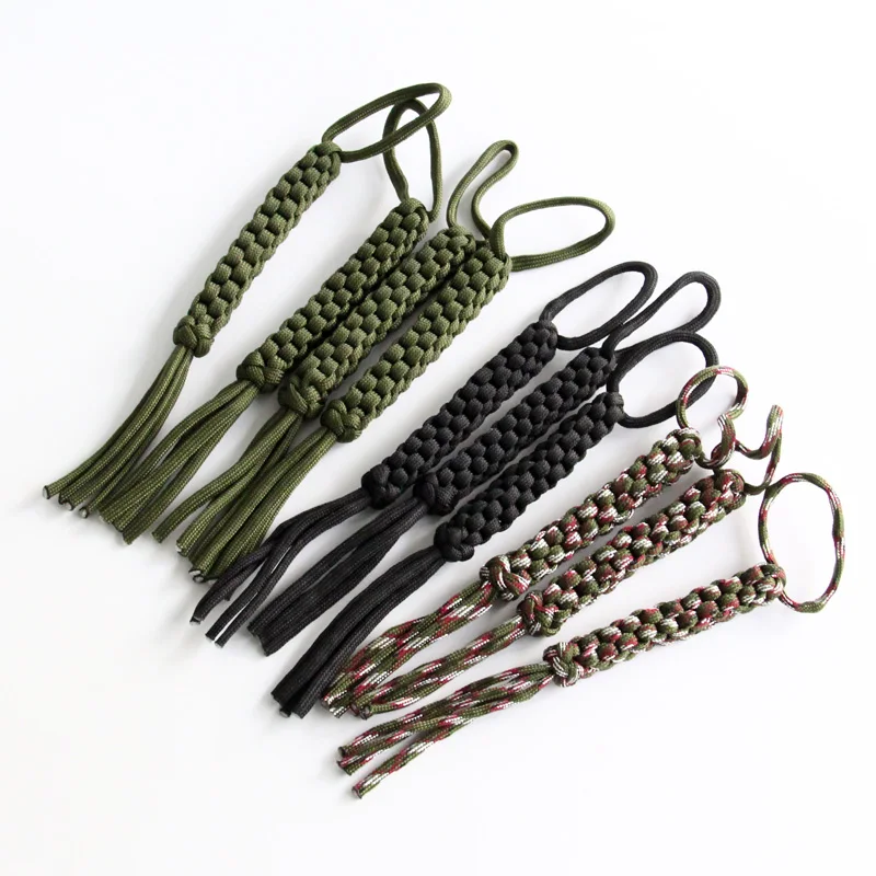 

10PCS Knife Lanyard Paracord Gear Trave Kits 550 Parachute Cord Chain USB Driver Lanyard