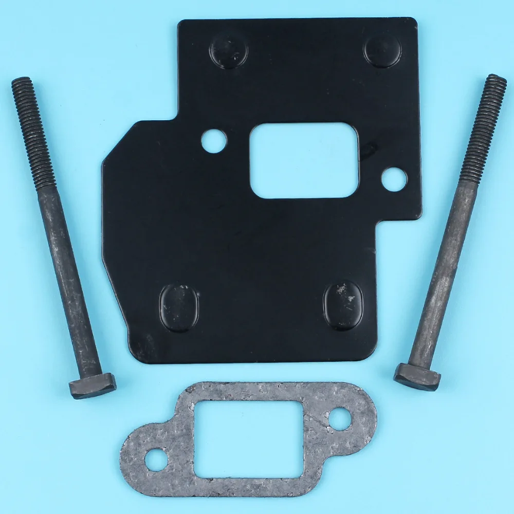 Imagem -02 - Kit de Junta para Silenciador de Placa de Refrigeração Parafusos para Motosserra Stihl Ms250 Ms230 Ms210 021 023 025 ms 250 230 210 Peças de Reposição