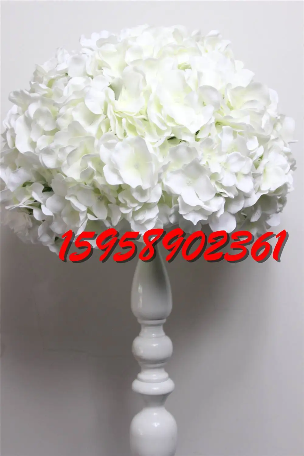 SPR-Garland Decorative Wedding Table Centerpiece Greenery Artificial Wisteria Rose Flower Arrangement