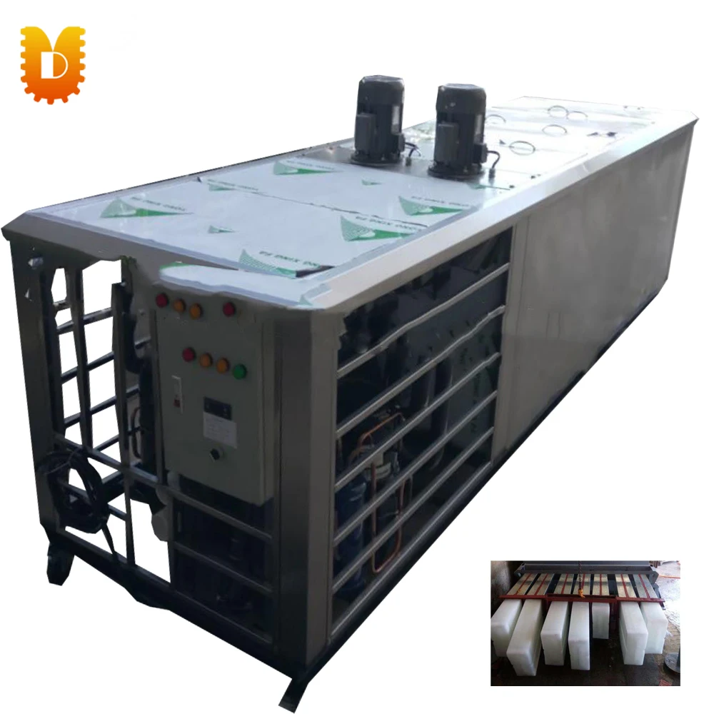 Commerciële 2 Ton Ice Blok Maken Machine Prijs/Blok Ijs Making Machine
