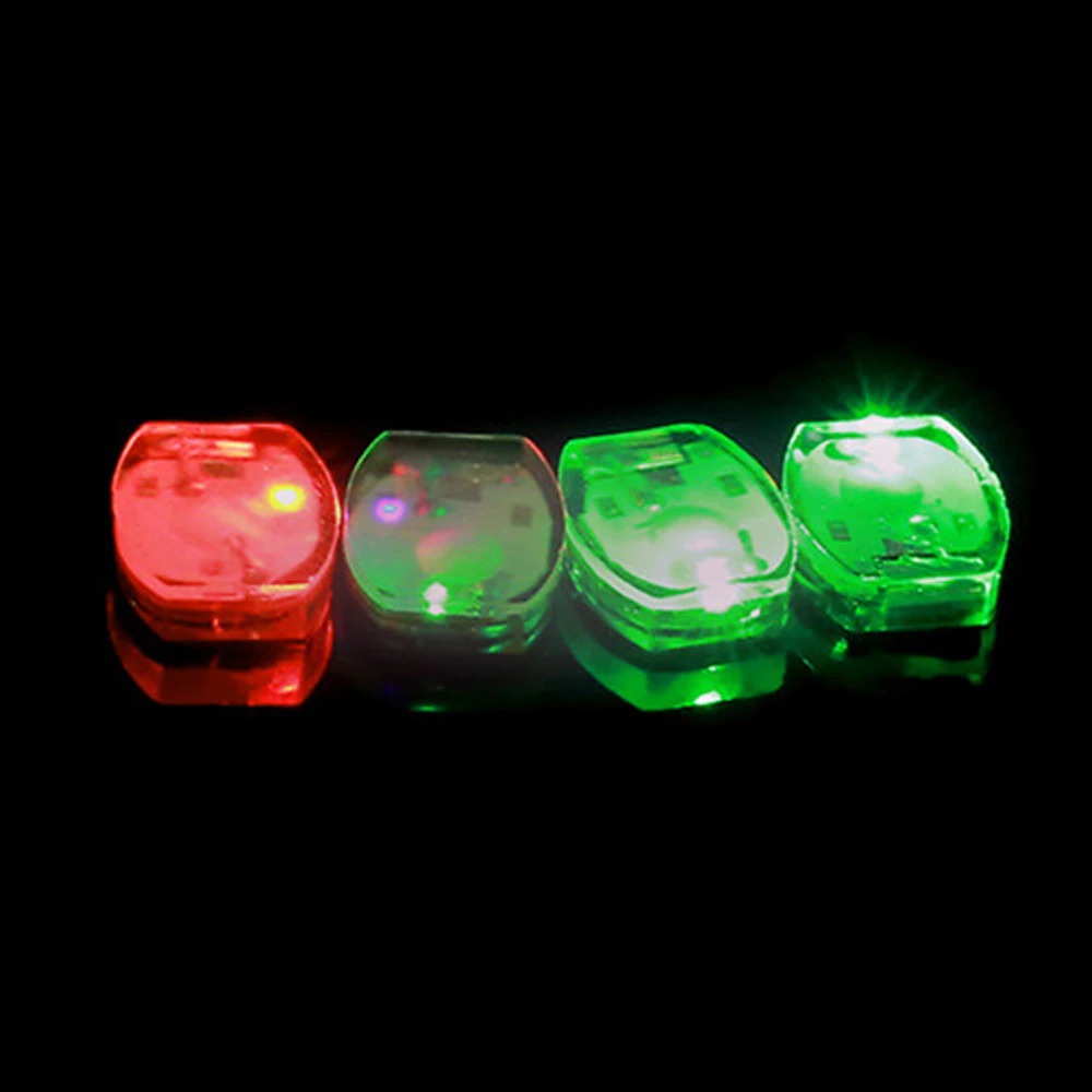 Luces LED parpadeantes para zapatos, Bolsa Escolar, brillantes, colores rojo, verde, azul, regalos para niños, 15 unids/lote