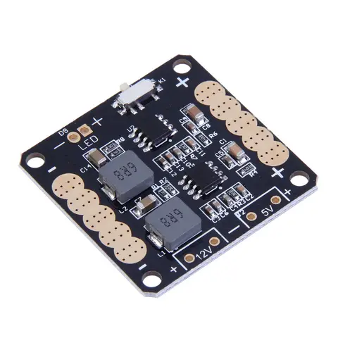 CC3D 비행 컨트롤러, QAV250 쿼드콥터 FPV용 전원 분배 보드 PCB, 5V, 12V, PDB, 1 개