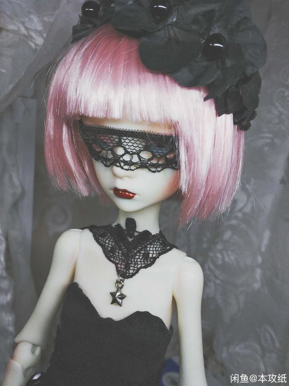 ベラbjd人形1/4-bella-薄いファッションモデル子供のおもちゃ誕生日プレゼント無料の目の人形城