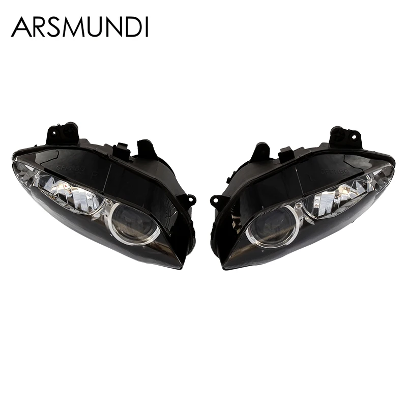 High Quanlity Headlight Part Front Head Light Lamp Assembly For YAMAHA YZF1000 R1 2004 2005 2006 04 05 06 YZF Clear Headlamp