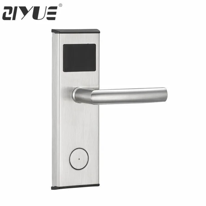 Digital ANSI  125Khz T5577 RF RFID Card Key Reader Electronic Hotel  Card Door Lock  ET100RF