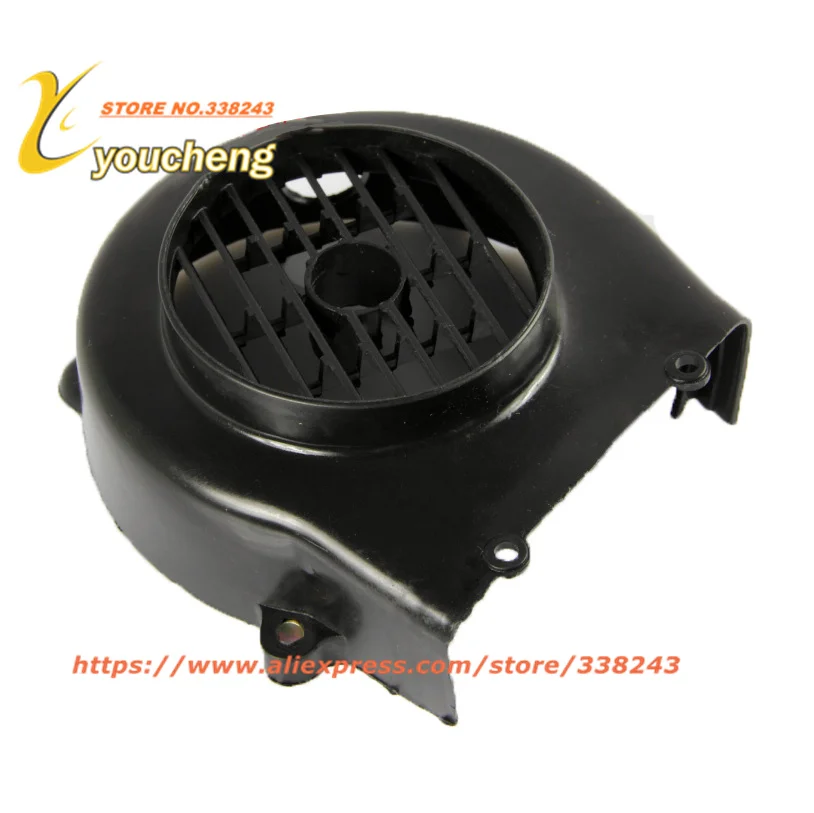 Scooter Fan Cover GY6 50 80cc Radiating Fan Cover 139QMB Plastic Part Modified Bike Engine Part Moped GY650FSZ Drop Shipping