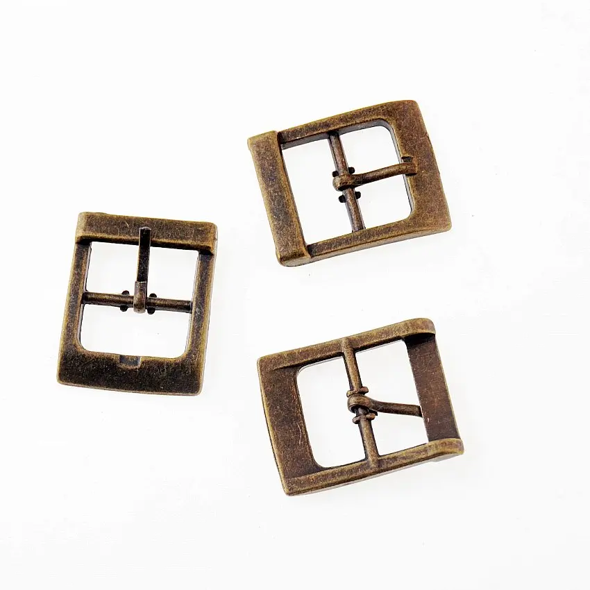 Free Free shipping 5PCs Buckles For Shoes Bag Clothes Accessory Antique Bronze 3.3x2.7cm(Inside Wide:20mm), F1187