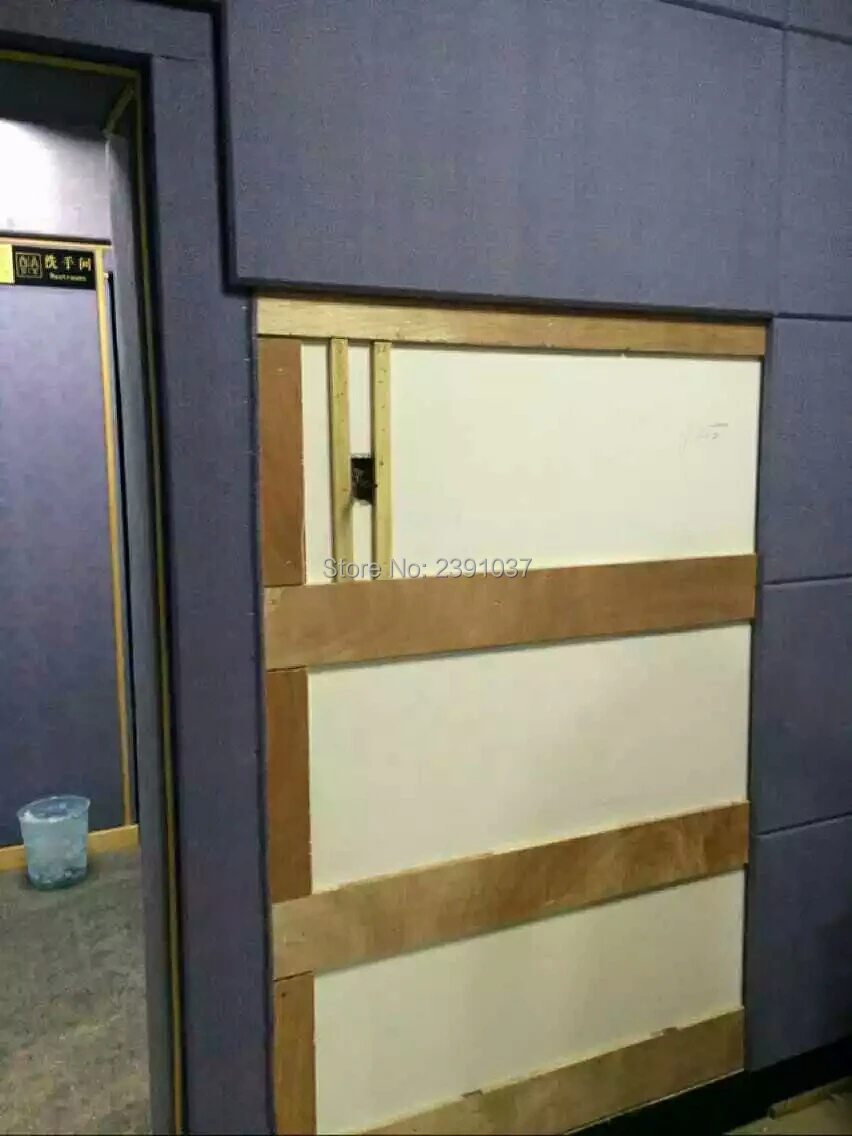 Fiberglass Acoustic Soundproof Panel, Linen Panel, Home Studio, Sound Absorbing, 1Box, 6Pieces, 120x30x2.5cm