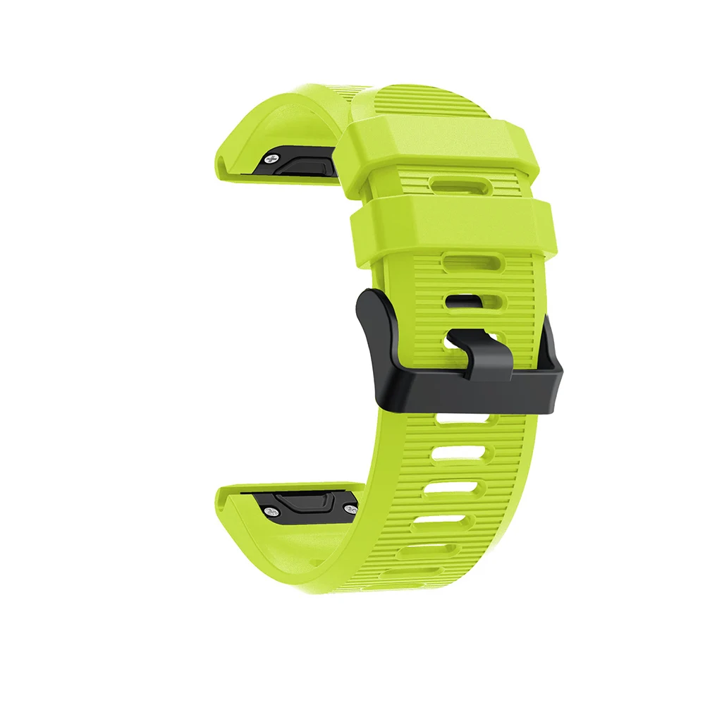الإفراج السريع سيليكون سهلة تناسب المعصم الفرقة حزام 26 22 20 مللي متر الفرقة سوار ل Garmin Fenix 5X 5 5S زائد 3 HR Forerunner 935 ساعة