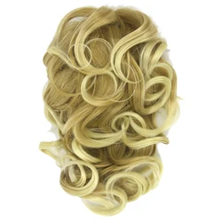 Soowee Klaue Pferdeschwanz Lockige Synthetische Haar Blonde Ombre Clip In Haar Extensions Little Pony Schwanz Haar auf Clips Chignon Fee schwanz