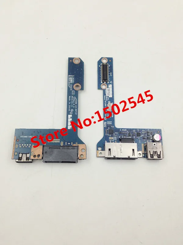 

Free Shipping Genuine Original Laptop USB Interface Board For Lenovo ThinkPad S5 S531 VIUS2 LS-9671P USB Board Power Board