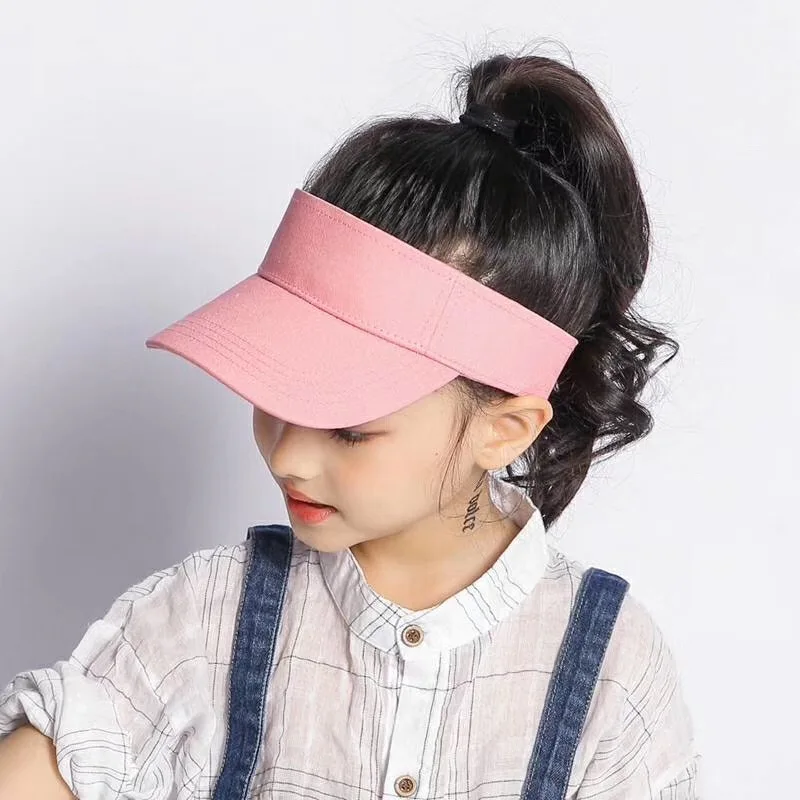 Summer Hat Kids Travel Beach Sun Cap Outdoor Sports Sun Protection Visor Hats For Girls Boys