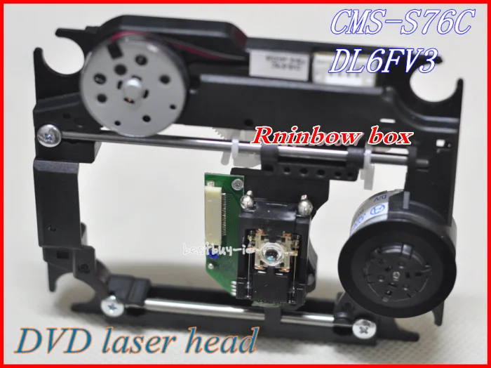 CMS-S76C SOH-DL6FV3 laser head  for DVD Laser head  with plastic mechanism motor turntable with lock