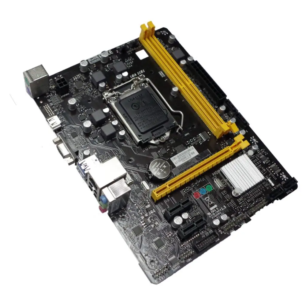 Full new Biostar H310MHC  DDR4 Original NEW H310 Motherboard LGA 1151  SATA3 32GB USB3.1 Micro-ATX