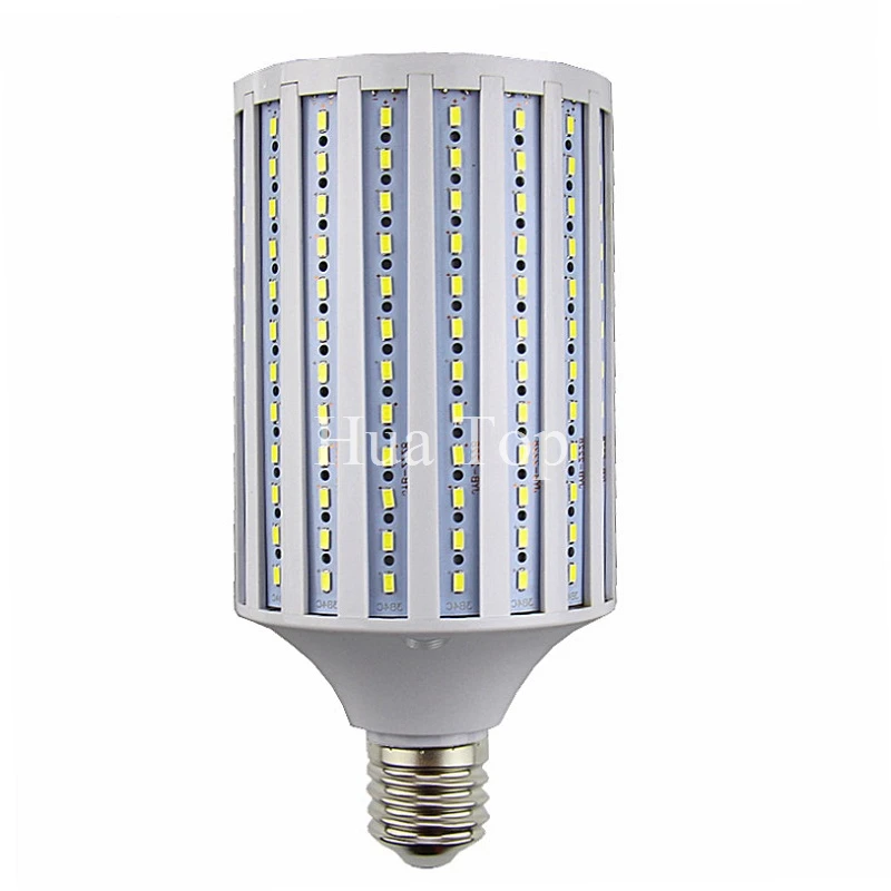 1Pcs High luminous 50W 60W 80W 100W Led Lamp E40 165 176 216 264 Leds Spot lighting 5730 SMD 110V 220V Corn Bulb lampada CE ROHS